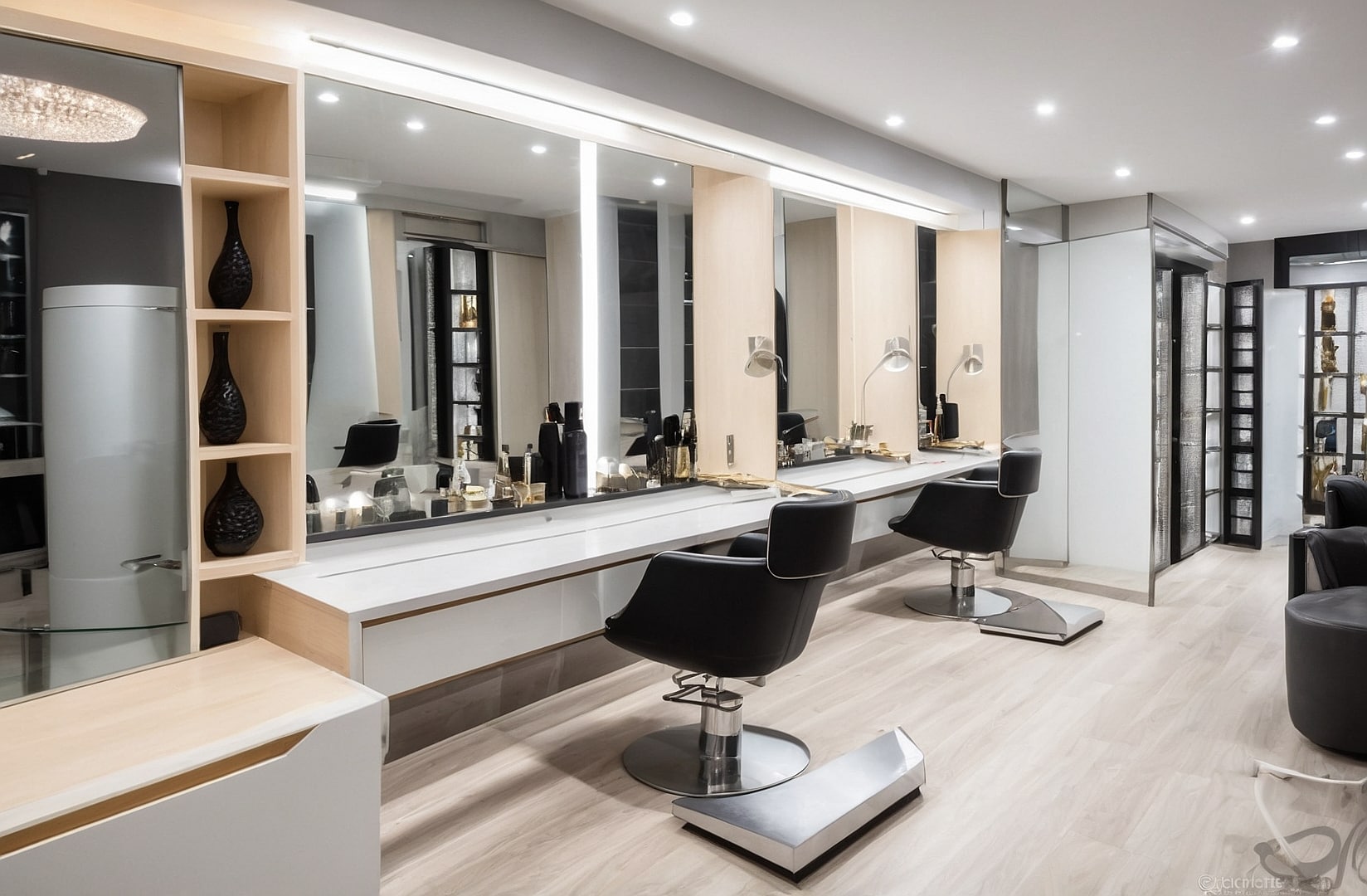 Servicios de peluquería de lujo.